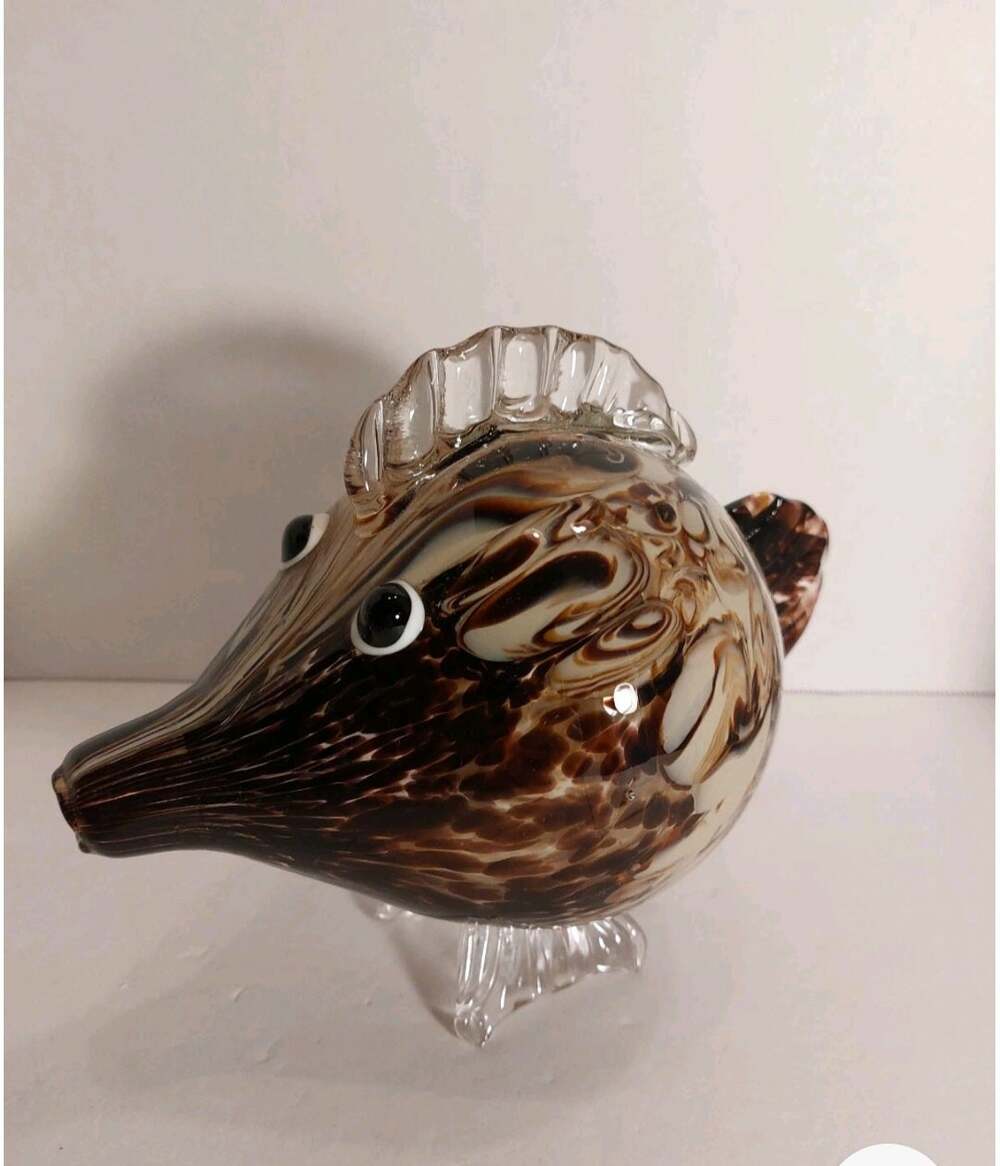 Art Glass Blowfish
